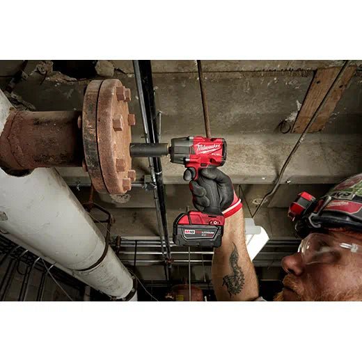 Milwaukee 2962P - 20 M18 FUEL™ 1/2 " Mid - Torque Impact Wrench w/ Pin Detent (Tool Only) - Lined Out Milwaukee 2962P - 20 M18 FUEL™ 1/2 " Mid - Torque Impact Wrench w/ Pin Detent (Tool Only)Impact Wrenches & Drivers