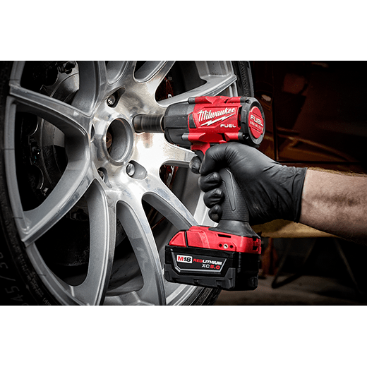 Milwaukee 2962P - 20 M18 FUEL™ 1/2 " Mid - Torque Impact Wrench w/ Pin Detent (Tool Only) - Lined Out Milwaukee 2962P - 20 M18 FUEL™ 1/2 " Mid - Torque Impact Wrench w/ Pin Detent (Tool Only)Impact Wrenches & Drivers