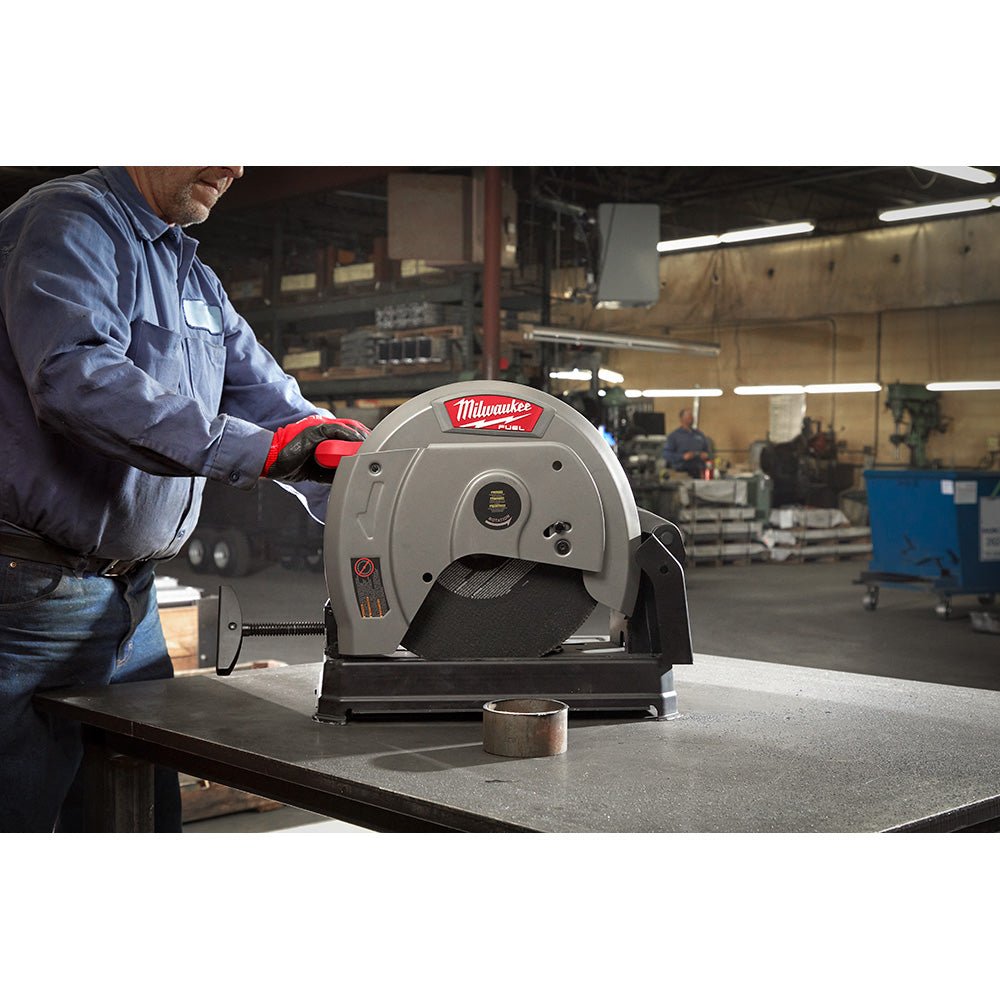 Milwaukee 2990 - 20 M18 FUEL™ 14" Abrasive Chop Saw - Lined Out Milwaukee 2990 - 20 M18 FUEL™ 14" Abrasive Chop SawMiter Saws