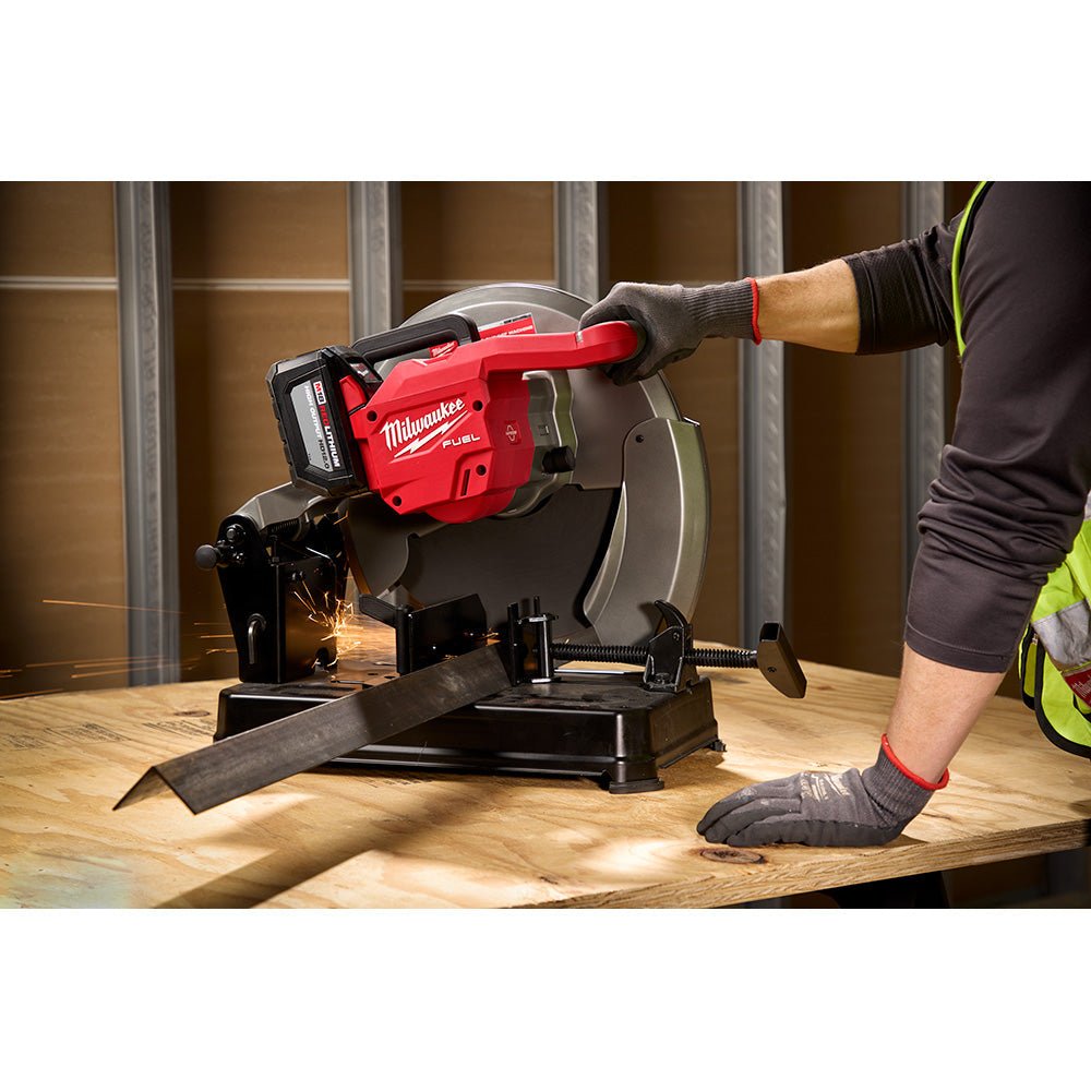 Milwaukee 2990 - 20 M18 FUEL™ 14" Abrasive Chop Saw - Lined Out Milwaukee 2990 - 20 M18 FUEL™ 14" Abrasive Chop SawMiter Saws