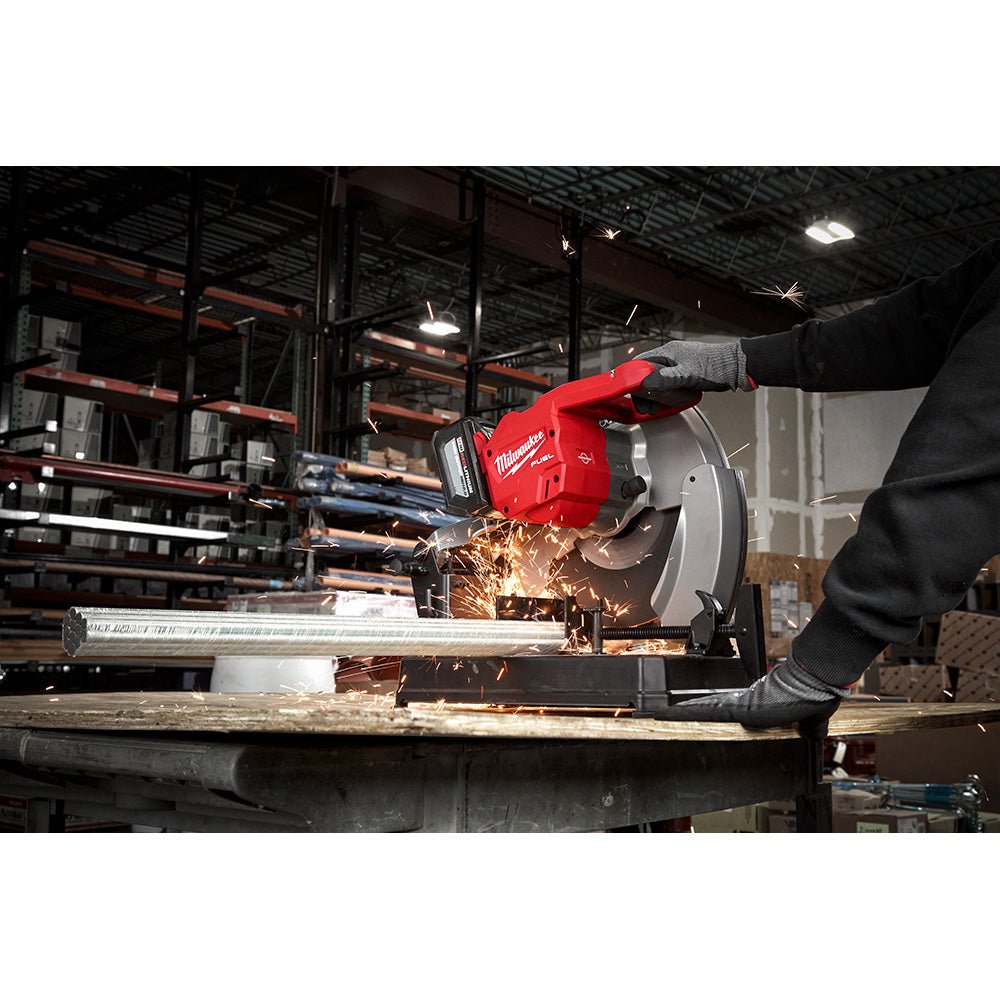 Milwaukee 2990 - 20 M18 FUEL™ 14" Abrasive Chop Saw - Lined Out Milwaukee 2990 - 20 M18 FUEL™ 14" Abrasive Chop SawMiter Saws