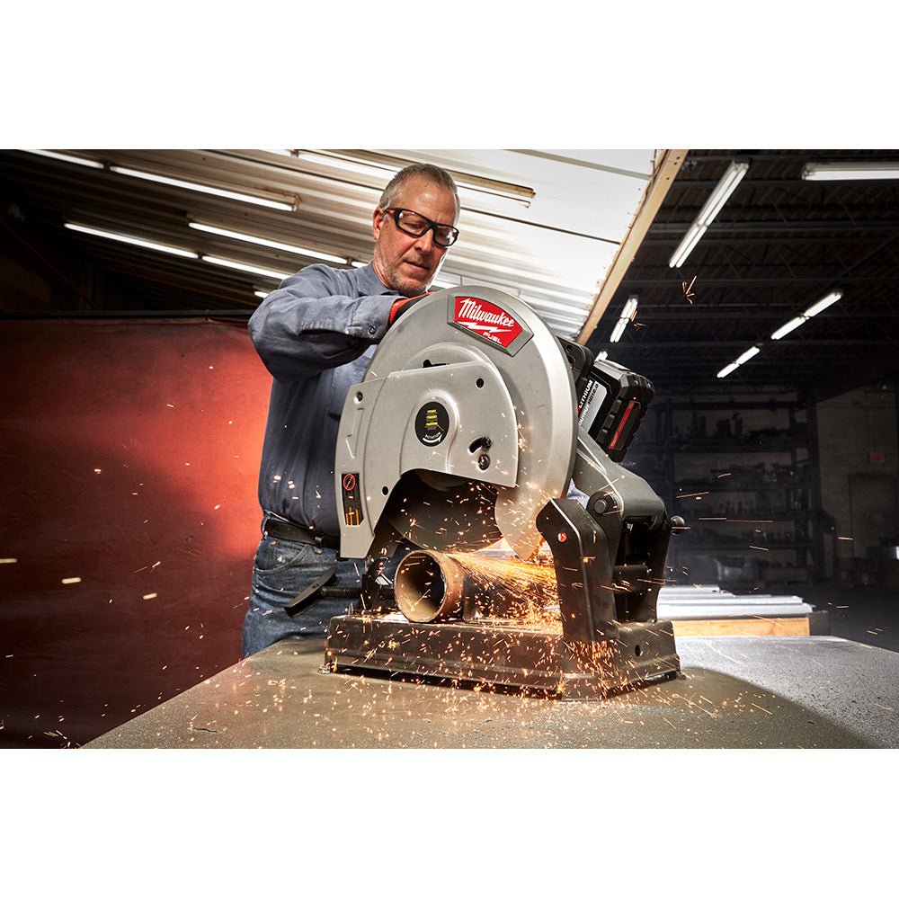 Milwaukee 2990 - 20 M18 FUEL™ 14" Abrasive Chop Saw - Lined Out Milwaukee 2990 - 20 M18 FUEL™ 14" Abrasive Chop SawMiter Saws