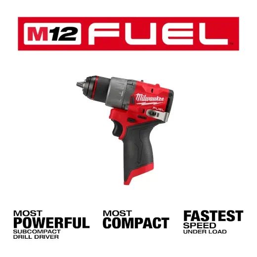 Milwaukee 3403 - 22 M12 FUEL™ 1/2" Drill/Driver Kit - Lined Out Milwaukee 3403 - 22 M12 FUEL™ 1/2" Drill/Driver KitHandheld Power Drills