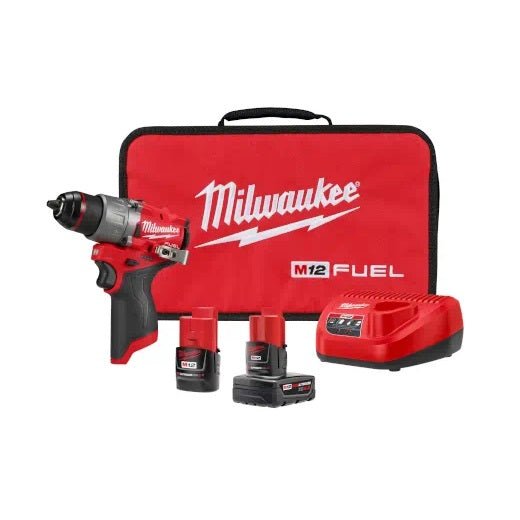 Milwaukee 3403 - 22 M12 FUEL™ 1/2" Drill/Driver Kit - Lined Out Milwaukee 3403 - 22 M12 FUEL™ 1/2" Drill/Driver KitHandheld Power Drills