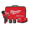Milwaukee 3453 - 22 M12 FUEL™ 1/4" Hex Impact Driver Kit with (2) 2.0Ah Lithium Ion Batteries, Charger & Tool Bag - Lined Out Milwaukee 3453 - 22 M12 FUEL™ 1/4" Hex Impact Driver Kit with (2) 2.0Ah Lithium Ion Batteries, Charger & Tool BagImpact Wrenches & Drivers