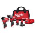 Milwaukee 3497 - 22 M12 FUEL™ 2 - Tool Combo Kit - Lined Out Milwaukee 3497 - 22 M12 FUEL™ 2 - Tool Combo KitPower Tool Combo Sets