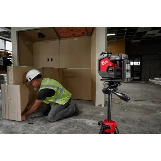 Milwaukee 3631 - 20 M12™ Green 360° Single Plane Laser - Lined Out Milwaukee 3631 - 20 M12™ Green 360° Single Plane LaserLaser Levels
