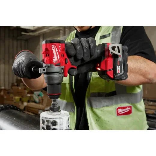Milwaukee 3697 - 22 M18 FUEL™ 2 - Tool Combo Kit - Hammer Drill and Impact Driver With 2 Batteries and Charger - Lined Out Milwaukee 3697 - 22 M18 FUEL™ 2 - Tool Combo Kit - Hammer Drill and Impact Driver With 2 Batteries and ChargerPower Tool Combo Sets