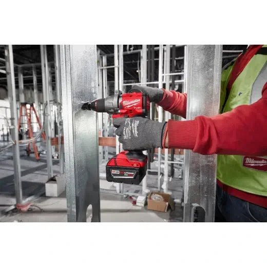 Milwaukee 3697 - 22 M18 FUEL™ 2 - Tool Combo Kit - Hammer Drill and Impact Driver With 2 Batteries and Charger - Lined Out Milwaukee 3697 - 22 M18 FUEL™ 2 - Tool Combo Kit - Hammer Drill and Impact Driver With 2 Batteries and ChargerPower Tool Combo Sets