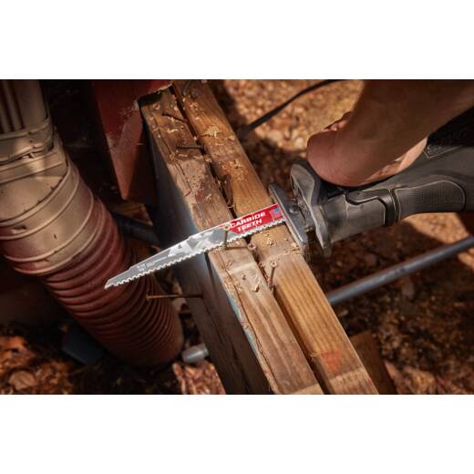 Milwaukee 48 - 00 - 5226 SAWZALL The AX 5 TPI 9" Carbide Blades - 1PK - Lined Out Milwaukee 48 - 00 - 5226 SAWZALL The AX 5 TPI 9" Carbide Blades - 1PKSaw Blades