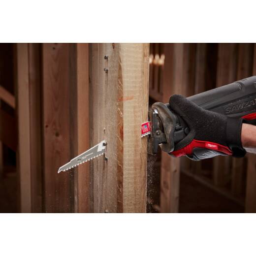 Milwaukee 48 - 00 - 5226 SAWZALL The AX 5 TPI 9" Carbide Blades - 1PK - Lined Out Milwaukee 48 - 00 - 5226 SAWZALL The AX 5 TPI 9" Carbide Blades - 1PKSaw Blades