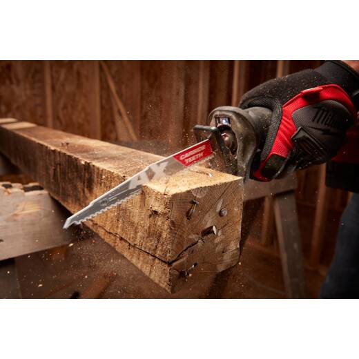 Milwaukee 48 - 00 - 5226 SAWZALL The AX 5 TPI 9" Carbide Blades - 1PK - Lined Out Milwaukee 48 - 00 - 5226 SAWZALL The AX 5 TPI 9" Carbide Blades - 1PKSaw Blades