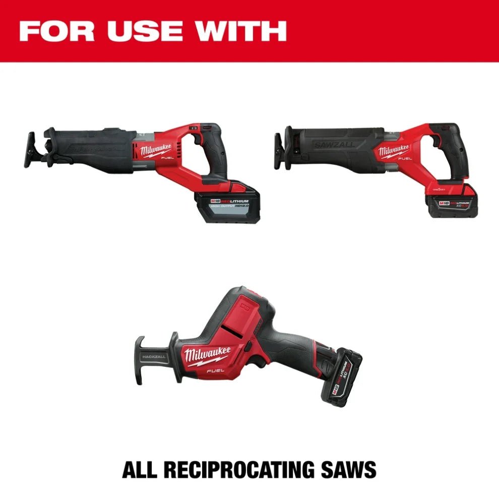 Milwaukee 48 - 00 - 5562 9" 7TPI The TORCH for CAST IRON with NITRUS CARBIDE 5PK - Lined Out Milwaukee 48 - 00 - 5562 9" 7TPI The TORCH for CAST IRON with NITRUS CARBIDE 5PKSaw Blades