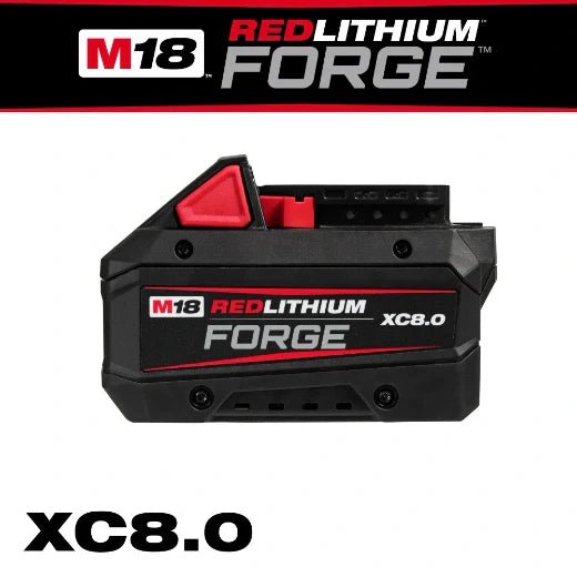 Milwaukee 48 - 11 - 1881 M18™ REDLITHIUM™ FORGE™ XC8.0 Battery Pack - Lined Out Milwaukee 48 - 11 - 1881 M18™ REDLITHIUM™ FORGE™ XC8.0 Battery PackPower Tool Batteries