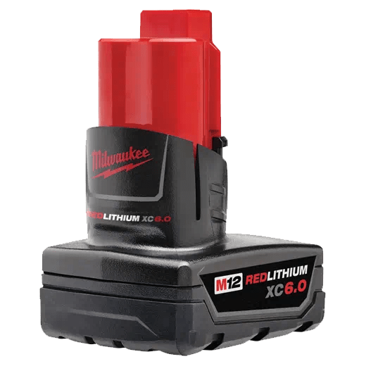 Milwaukee 48 - 11 - 2460 M12™ REDLITHIUM™ XC6.0 Battery - Lined Out Milwaukee 48 - 11 - 2460 M12™ REDLITHIUM™ XC6.0 BatteryPower Tool Batteries