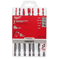 Milwaukee 48 - 20 - 9052 7pc. SHOCKWAVE™ Carbide Hammer Drill Bit Kit - Lined Out Milwaukee 48 - 20 - 9052 7pc. SHOCKWAVE™ Carbide Hammer Drill Bit KitDrill & Screwdriver Accessories
