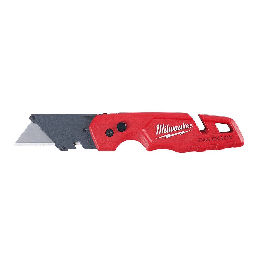 Milwaukee 48 - 22 - 1501 FASTBACK™ Folding Utility Knife - Lined Out Milwaukee 48 - 22 - 1501 FASTBACK™ Folding Utility KnifeUtility Knives