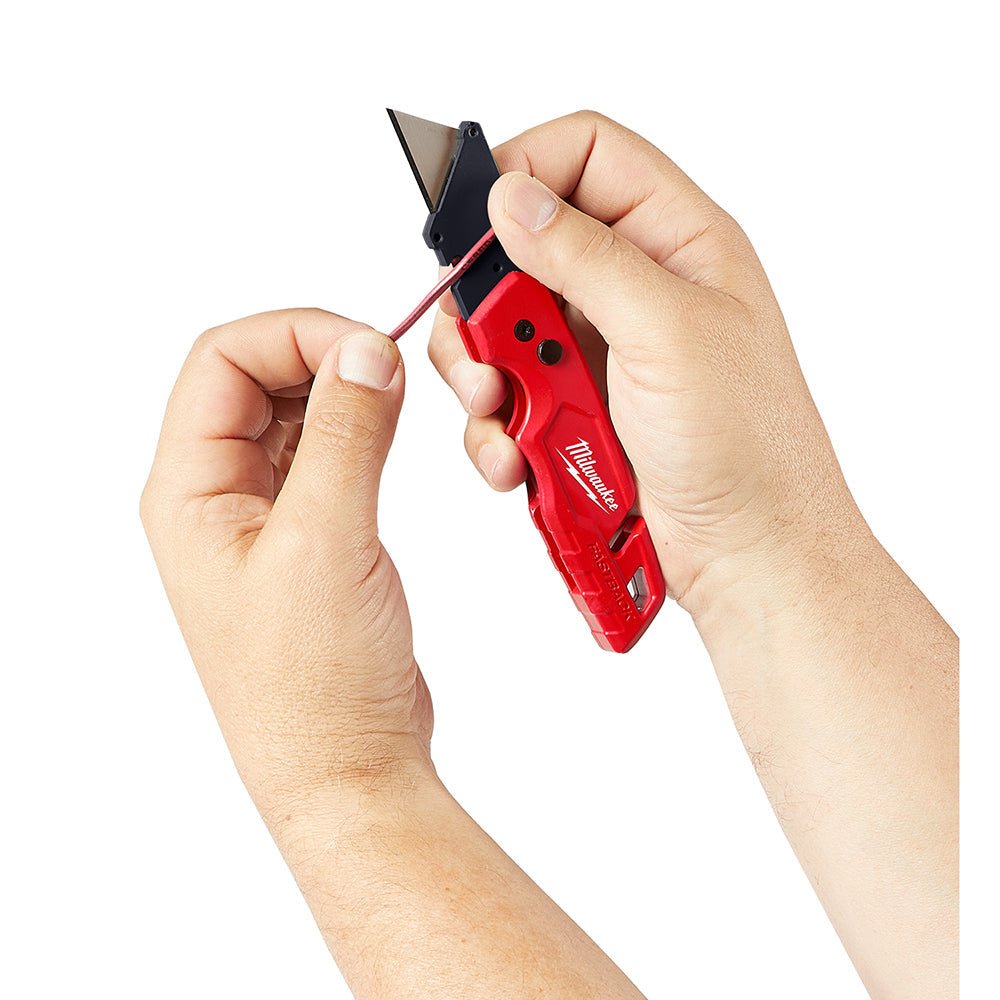 Milwaukee 48 - 22 - 1501 FASTBACK™ Folding Utility Knife - Lined Out Milwaukee 48 - 22 - 1501 FASTBACK™ Folding Utility KnifeUtility Knives