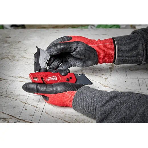 Milwaukee 48 - 22 - 1502 Fastback Folding Utility Knife with 5 Blade Storage - Lined Out Milwaukee 48 - 22 - 1502 Fastback Folding Utility Knife with 5 Blade StorageUtility Knives