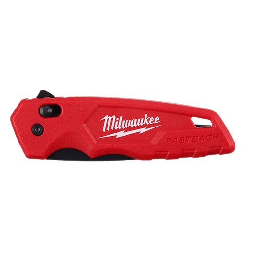 Milwaukee 48 - 22 - 1530 FASTBACK™ Spring Assisted Folding Knife - Lined Out Milwaukee 48 - 22 - 1530 FASTBACK™ Spring Assisted Folding KnifeUtility Knives