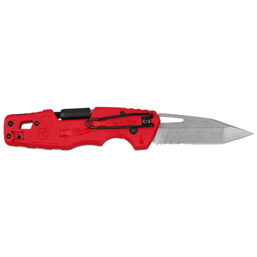 Milwaukee 48 - 22 - 1540 FASTBACK™ 5in1 Folding Knife - Lined Out Milwaukee 48 - 22 - 1540 FASTBACK™ 5in1 Folding KnifeTool Knives