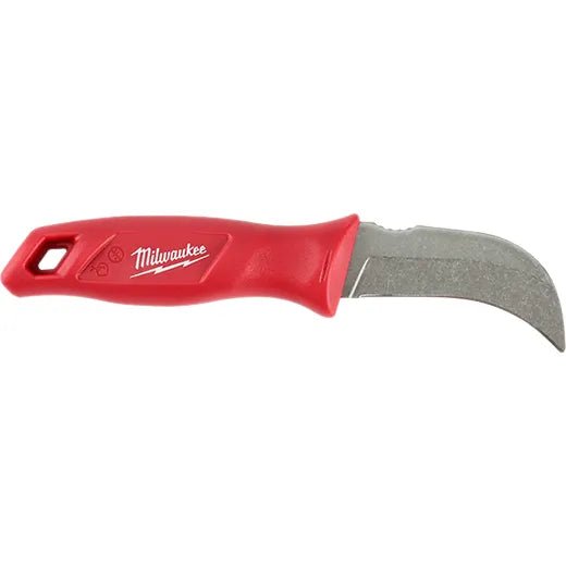 Milwaukee 48 - 22 - 1925 Hawkbill Fixed Blade Knife - Lined Out Milwaukee 48 - 22 - 1925 Hawkbill Fixed Blade KnifeUtility Knives