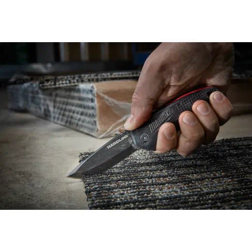 Milwaukee 48 - 22 - 1994 3” HARDLINE™ Smooth Blade Pocket Knife - Lined Out Milwaukee 48 - 22 - 1994 3” HARDLINE™ Smooth Blade Pocket KnifeUtility Knives