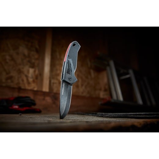 Milwaukee 48 - 22 - 1994 3” HARDLINE™ Smooth Blade Pocket Knife - Lined Out Milwaukee 48 - 22 - 1994 3” HARDLINE™ Smooth Blade Pocket KnifeUtility Knives