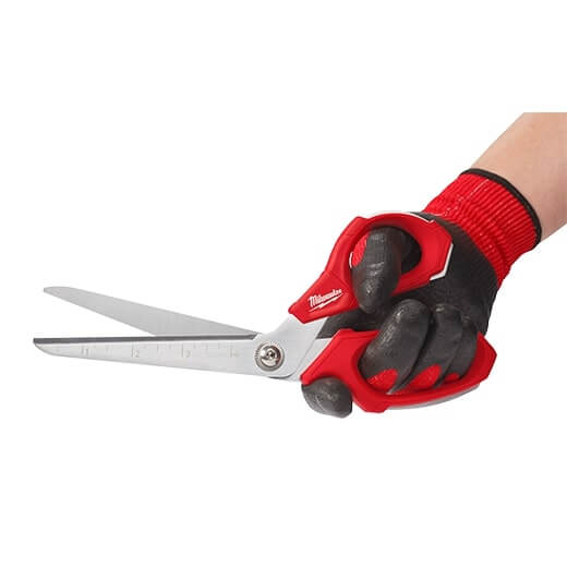 Milwaukee 48 - 22 - 4047 Jobsite Offset Scissors - Lined Out Milwaukee 48 - 22 - 4047 Jobsite Offset ScissorsCraft & Office Scissors