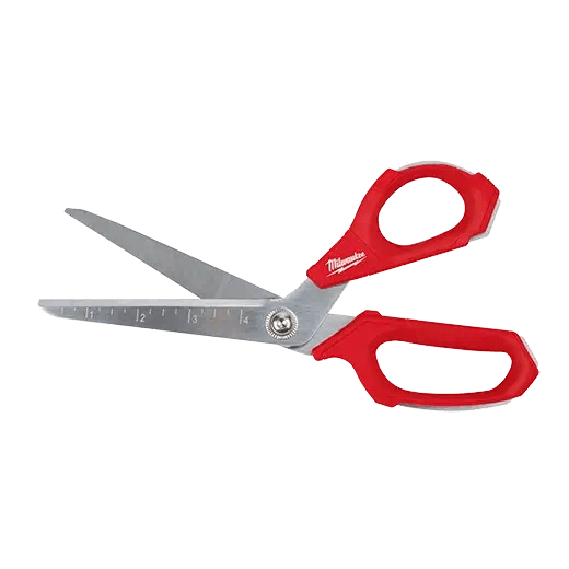 Milwaukee 48 - 22 - 4047 Jobsite Offset Scissors - Lined Out Milwaukee 48 - 22 - 4047 Jobsite Offset ScissorsCraft & Office Scissors