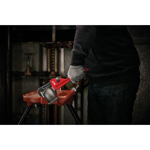 Milwaukee 48 - 22 - 7110 10” Steel Pipe Wrench - Lined Out Milwaukee 48 - 22 - 7110 10” Steel Pipe WrenchWrenches