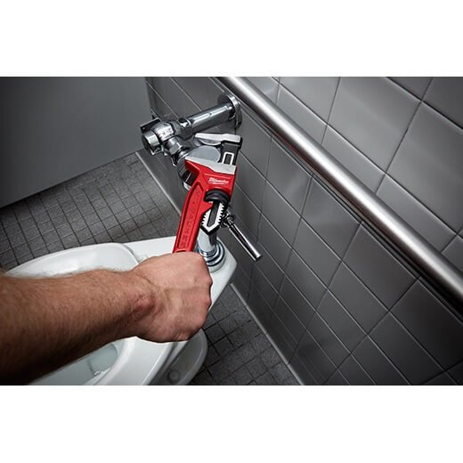 Milwaukee 48 - 22 - 7186 12" Smooth Jaw Pipe Wrench - Lined Out Milwaukee 48 - 22 - 7186 12" Smooth Jaw Pipe WrenchWrenches