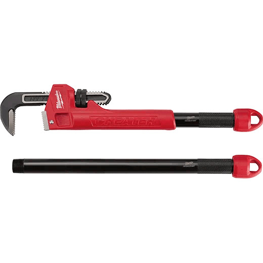 Milwaukee 48 - 22 - 7314 CHEATER Adaptable Pipe Wrench - Lined Out Milwaukee 48 - 22 - 7314 CHEATER Adaptable Pipe WrenchWrenches