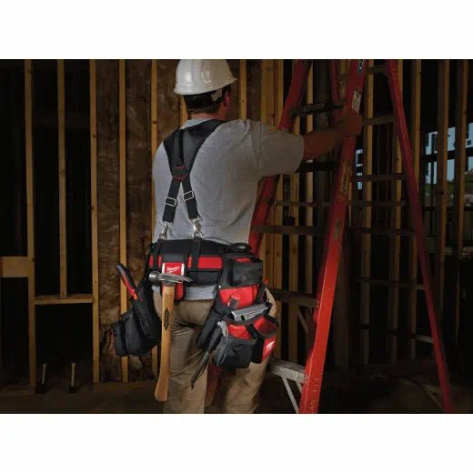 Milwaukee 48 - 22 - 8120 Contractor Work Belt with Suspension Rig - Lined Out Milwaukee 48 - 22 - 8120 Contractor Work Belt with Suspension RigTool & Equipment Belts