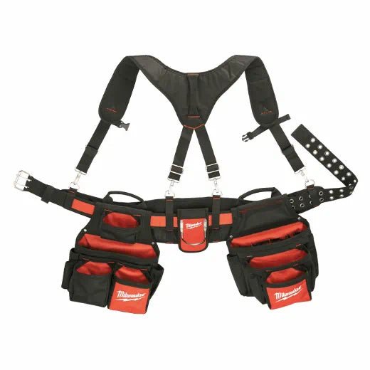 Milwaukee 48 - 22 - 8120 Contractor Work Belt with Suspension Rig - Lined Out Milwaukee 48 - 22 - 8120 Contractor Work Belt with Suspension RigTool & Equipment Belts