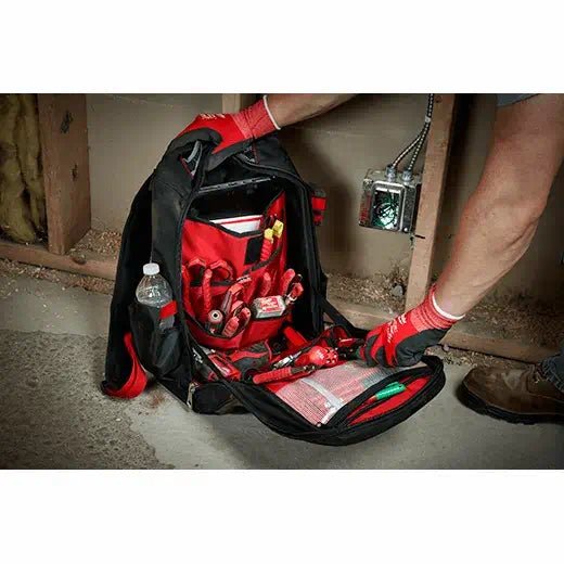 Milwaukee 48 - 22 - 8202 Low Profile Backpack - Lined Out Milwaukee 48 - 22 - 8202 Low Profile BackpackBackpacks