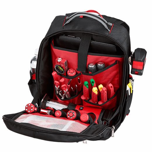 Milwaukee 48 - 22 - 8202 Low Profile Backpack - Lined Out Milwaukee 48 - 22 - 8202 Low Profile BackpackBackpacks