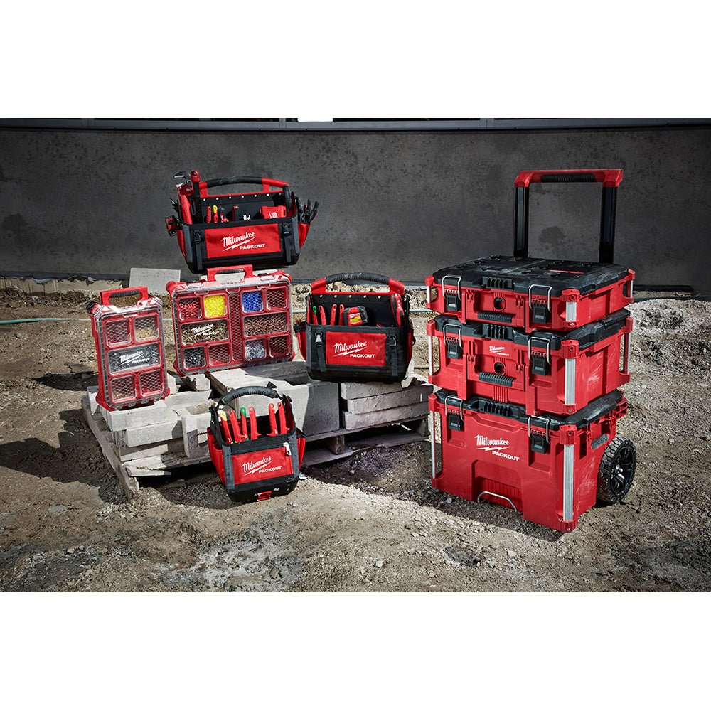 Milwaukee 48 - 22 - 8320 20 in. PACKOUT™ Tote - Lined Out Milwaukee 48 - 22 - 8320 20 in. PACKOUT™ ToteTool Organizer Liners & Inserts