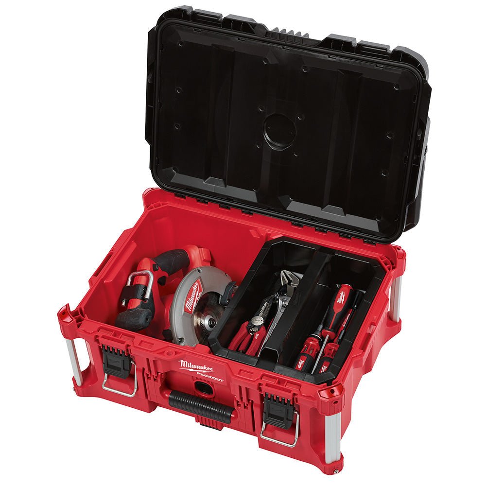 Milwaukee 48 - 22 - 8425 PACKOUT™ Large Tool Box - Lined Out Milwaukee 48 - 22 - 8425 PACKOUT™ Large Tool BoxTool Storage & Organization