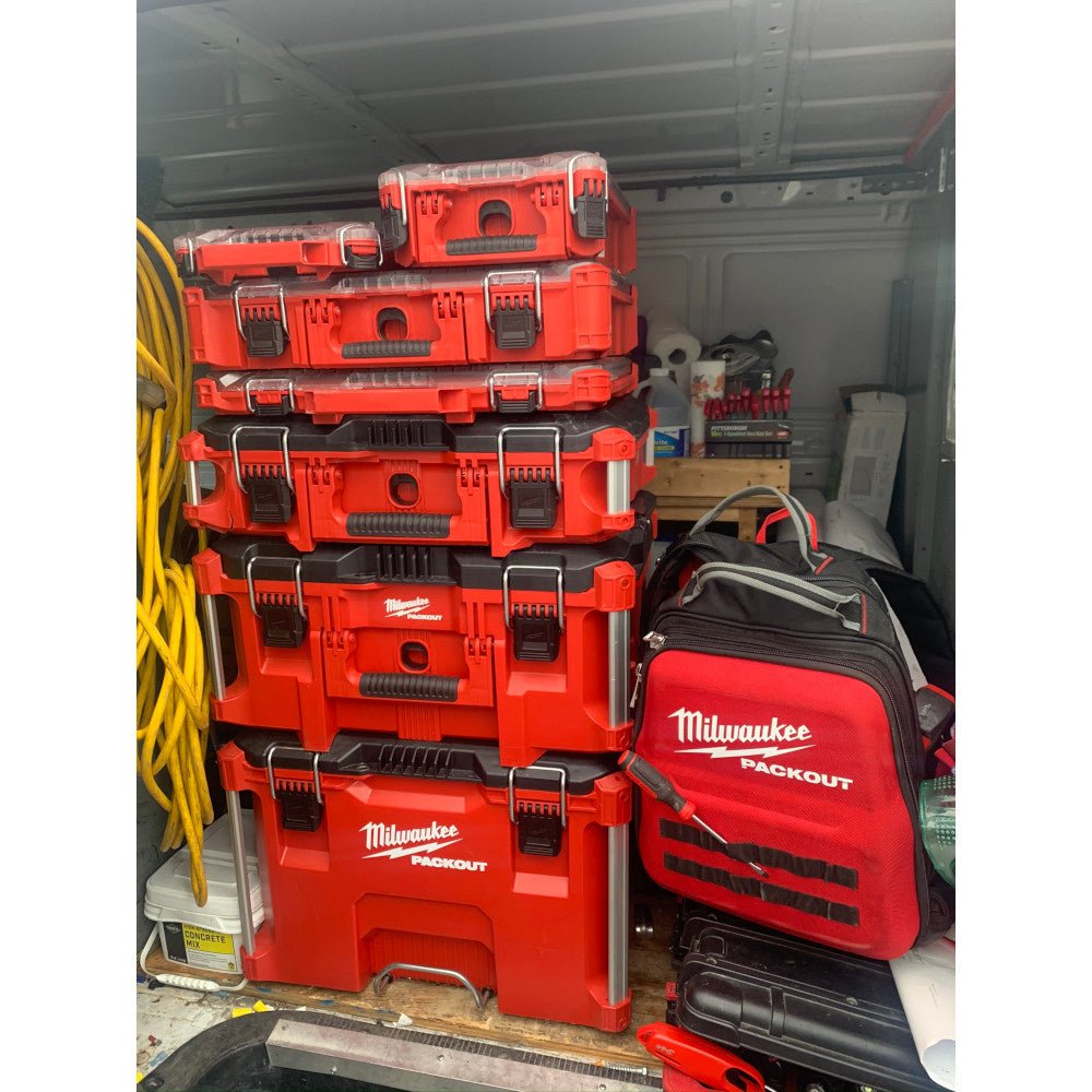 Milwaukee 48 - 22 - 8435 PACKOUT™ Compact Organizer - Lined Out Milwaukee 48 - 22 - 8435 PACKOUT™ Compact OrganizerTool Organizer Liners & Inserts