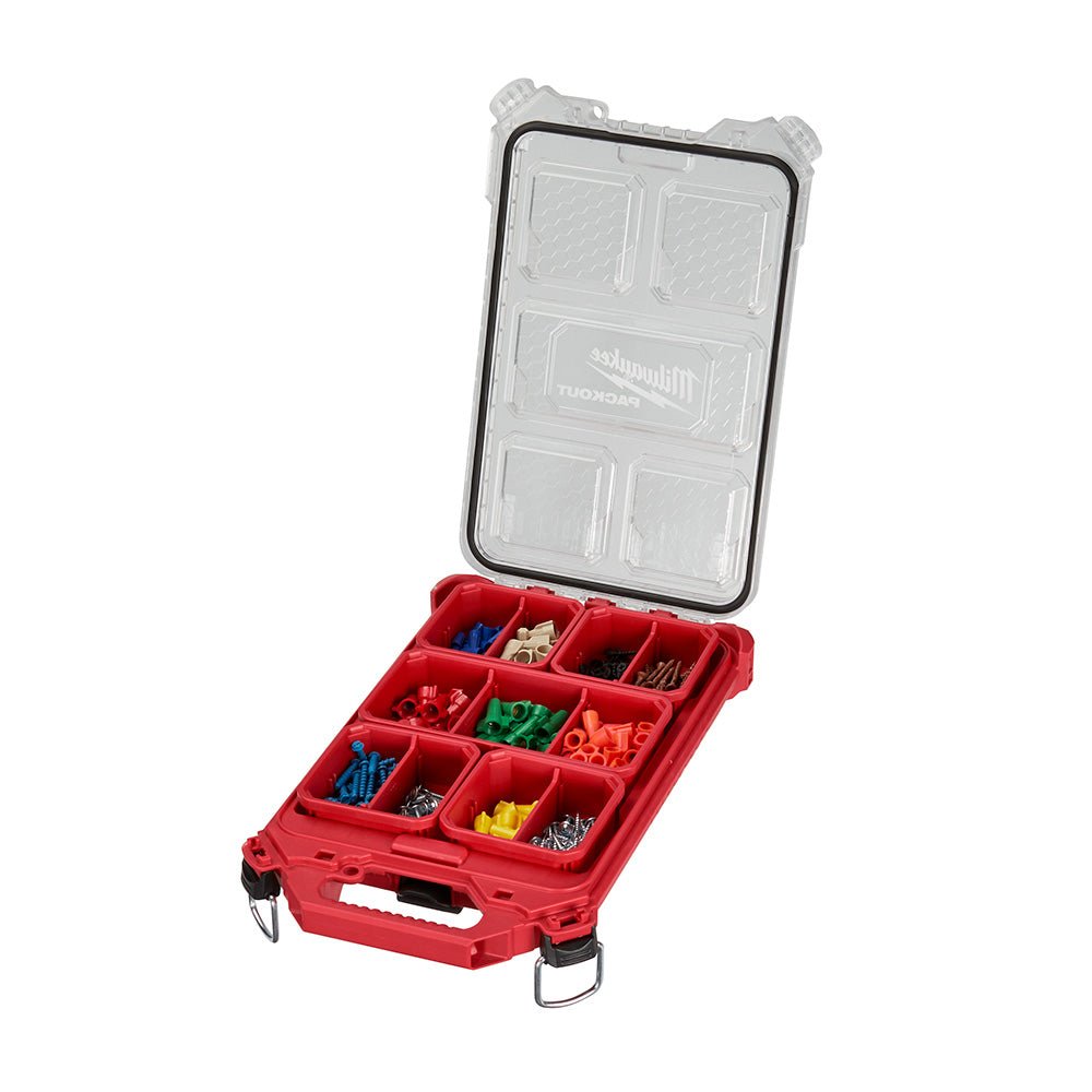 Milwaukee 48 - 22 - 8436Z PACKOUT™ Compact Low - Profile Organizer - Lined Out Milwaukee 48 - 22 - 8436Z PACKOUT™ Compact Low - Profile OrganizerTool Organizer Liners & Inserts