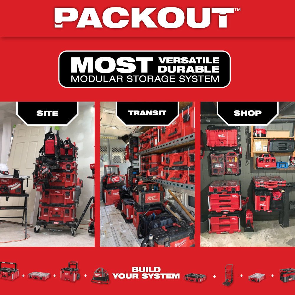 Milwaukee 48 - 22 - 8460 PACKOUT™ 16QT Compact Cooler - Lined Out Milwaukee 48 - 22 - 8460 PACKOUT™ 16QT Compact CoolerTool Storage & Organization