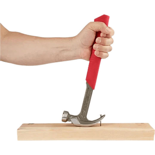Milwaukee 48 - 22 - 9080 20oz Curved Claw Smooth Face Hammer - Lined Out Milwaukee 48 - 22 - 9080 20oz Curved Claw Smooth Face HammerHammers