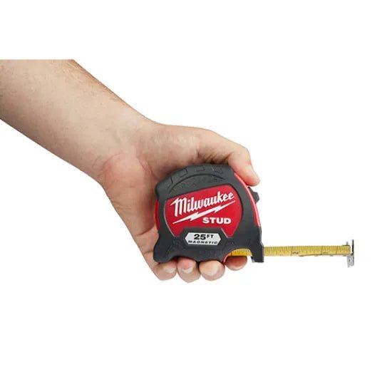 Milwaukee 48 - 22 - 9725M 25ft STUD™ Magnetic Tape Measure - Lined Out Milwaukee 48 - 22 - 9725M 25ft STUD™ Magnetic Tape MeasureTape Measures