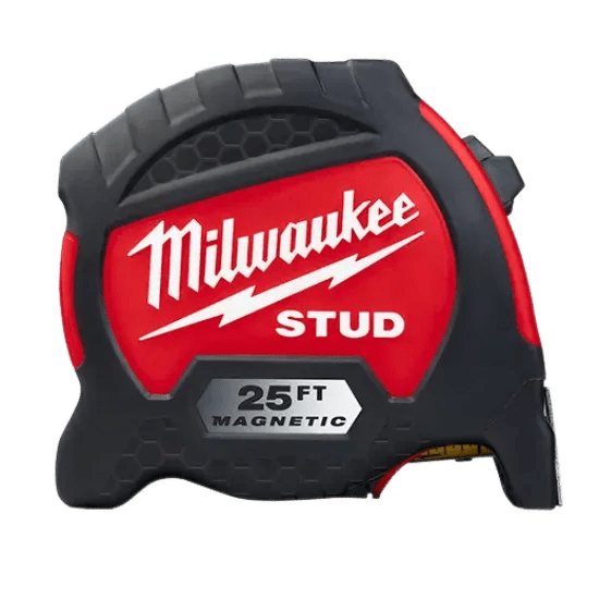 Milwaukee 48 - 22 - 9725M 25ft STUD™ Magnetic Tape Measure - Lined Out Milwaukee 48 - 22 - 9725M 25ft STUD™ Magnetic Tape MeasureTape Measures