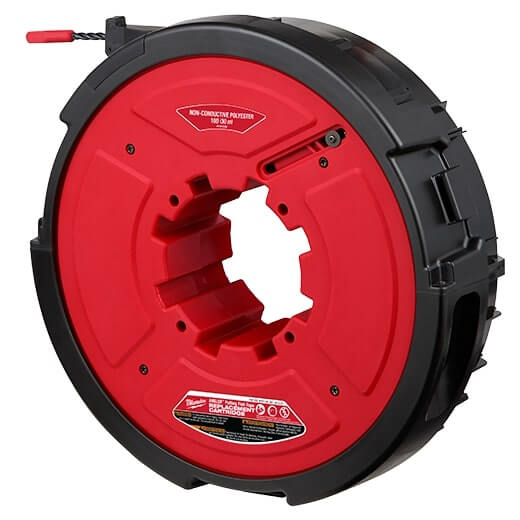 Milwaukee 48 - 44 - 5195 M18 FUEL™ ANGLER™ 100' Non - Conductive Polyester Pulling Fish Tape Replacement Cartridge - Lined Out Milwaukee 48 - 44 - 5195 M18 FUEL™ ANGLER™ 100' Non - Conductive Polyester Pulling Fish Tape Replacement CartridgeElectrical Wires & Cable
