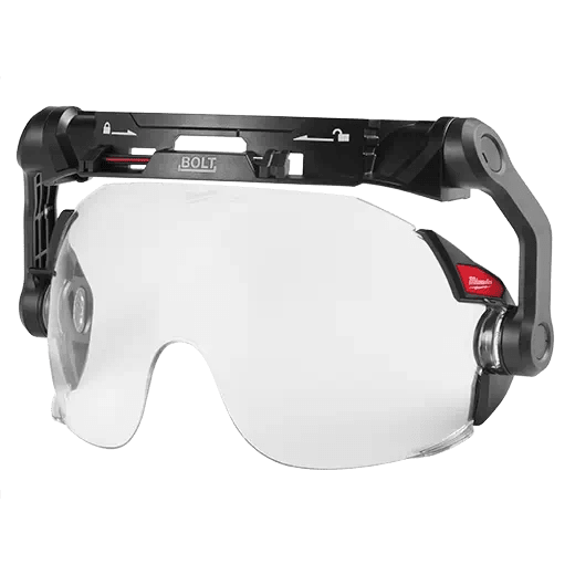 Milwaukee 48 - 73 - 1411 BOLT™ Eye Visor - Clear Dual Coat Lens (Compatible with Milwaukee® Safety Helmets) - Lined Out Milwaukee 48 - 73 - 1411 BOLT™ Eye Visor - Clear Dual Coat Lens (Compatible with Milwaukee® Safety Helmets)Eyeglasses