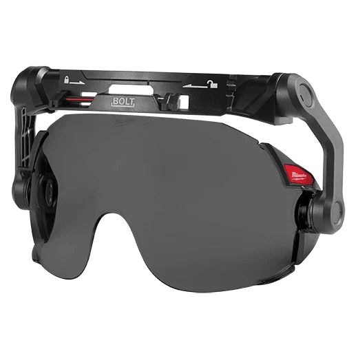 Milwaukee 48 - 73 - 1416 BOLT™ Eye Visor - Tinted Dual Coat Lens (Compatible with Milwaukee® Safety Helmets) - Lined Out Milwaukee 48 - 73 - 1416 BOLT™ Eye Visor - Tinted Dual Coat Lens (Compatible with Milwaukee® Safety Helmets)Eyeglasses