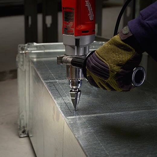 Milwaukee 48 - 89 - 9212 12 Step Drill Bit, 7/8" - 1 - 3/8" - Lined Out Milwaukee 48 - 89 - 9212 12 Step Drill Bit, 7/8" - 1 - 3/8"Drill & Screwdriver Accessories