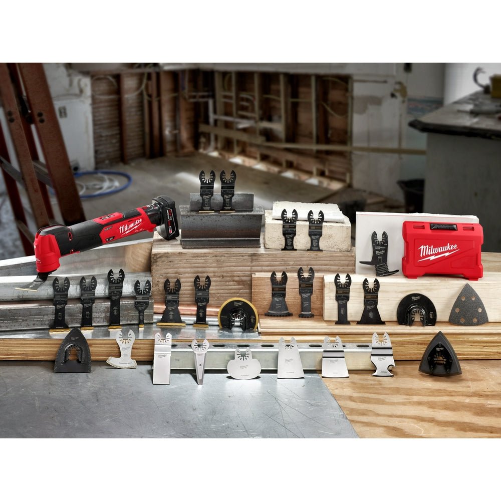 Milwaukee 49 - 10 - 9113 Milwaukee® OPEN - LOK™ 9PC MULTI - TOOL BLADE KIT - Lined Out Milwaukee 49 - 10 - 9113 Milwaukee® OPEN - LOK™ 9PC MULTI - TOOL BLADE KITTool Blades